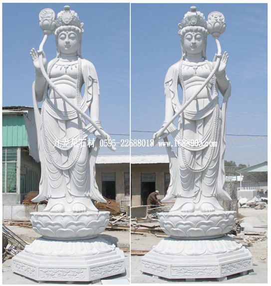 石雕蓮花觀(guān)音